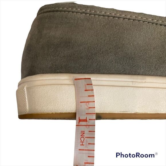 Steve Madden Emily Gray Faux Suede Sneakers - Picture 11 of 12